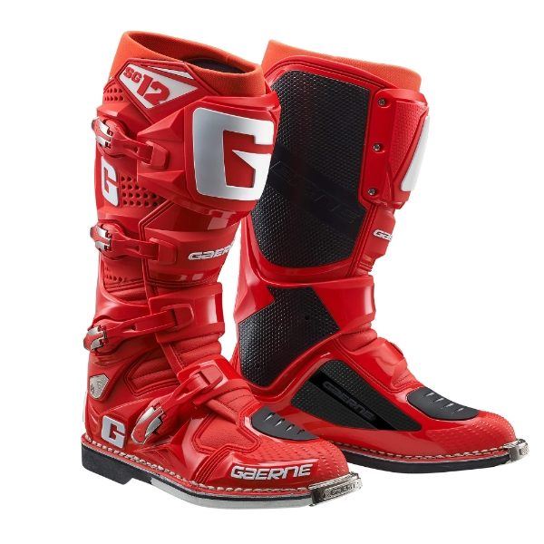 Gaerne SG12 Motocross Boots Red